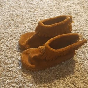Soft sole leather booties